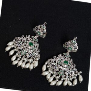 Navya Chandbali - 22 Carat Gold Plated Traditional Jewelry